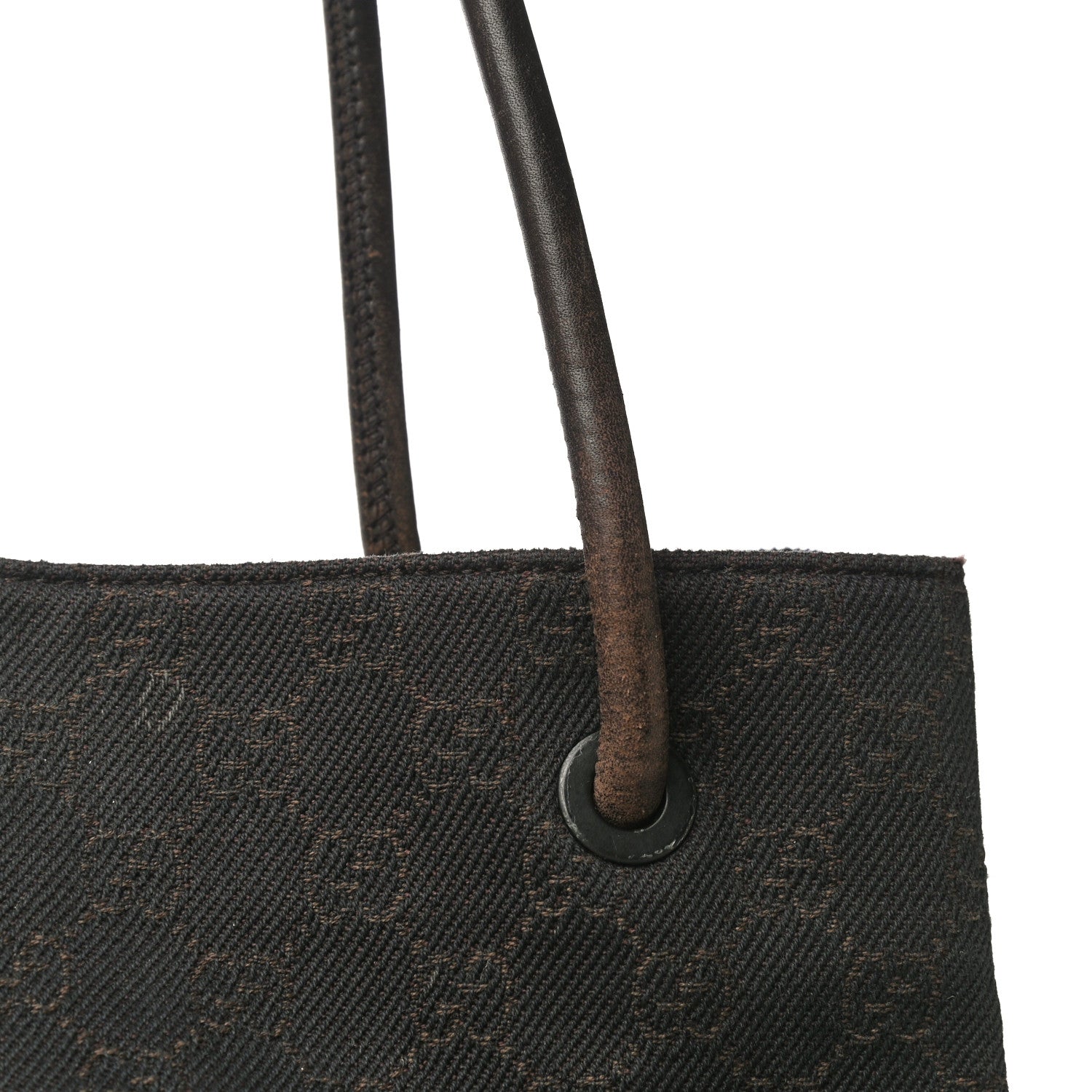 Gucci Nylon Monogram Gifford Tote Brown 16 of 30