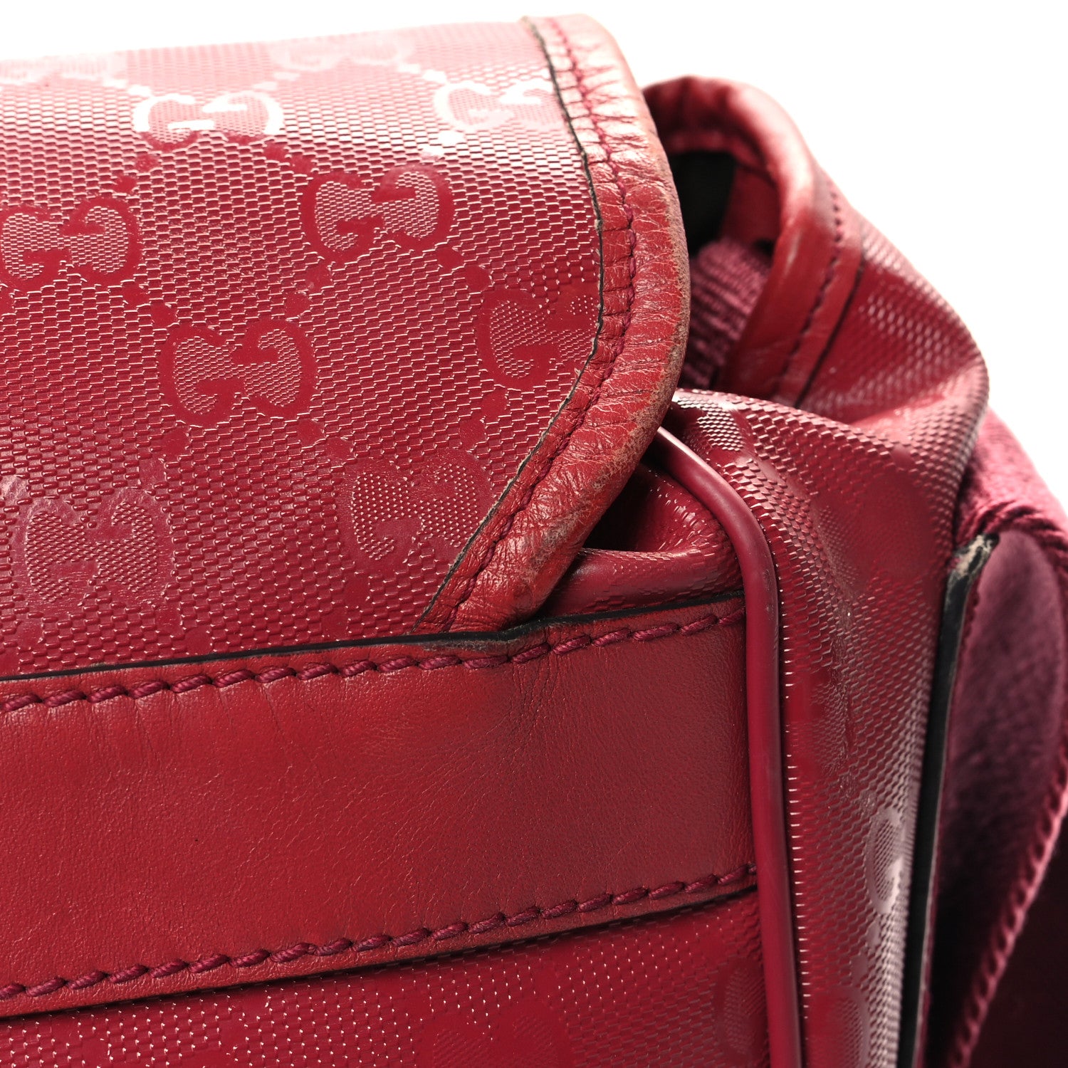 Gucci Imprime Monogram Mamas Diaper Bag Red 19 of 21
