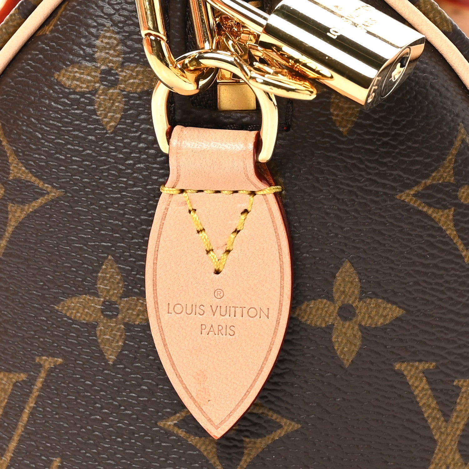 Louis Vuitton Monogram Speedy Bandouliere 20 Beige 6 of 10