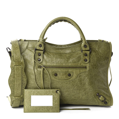 Balenciaga Agneau Classic City Light Olive 1 of 10