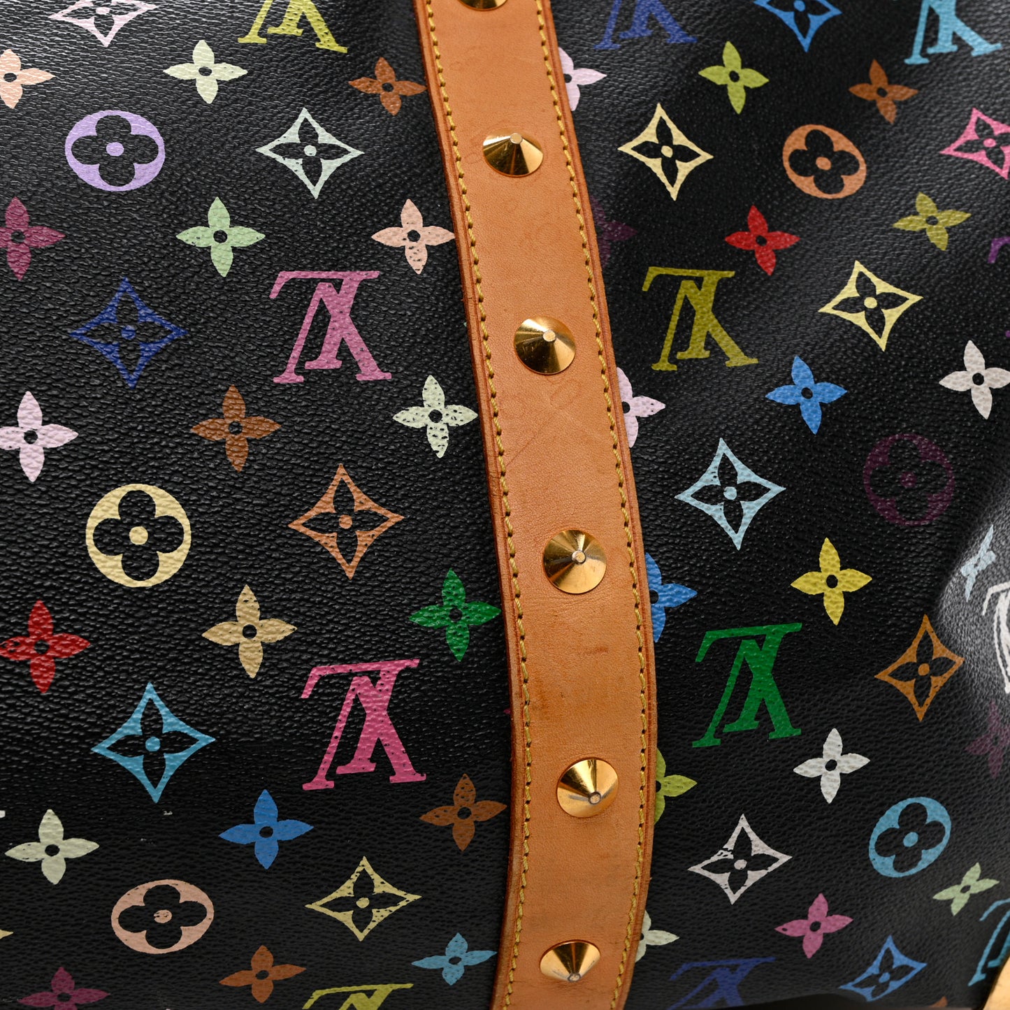 Monogram Multicolor Keepall 45 Black