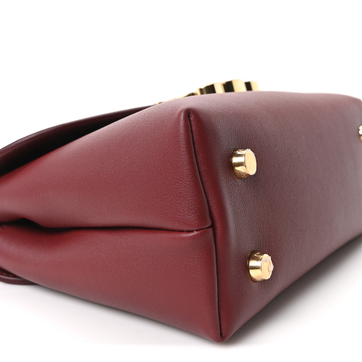 Supple Grained Calfskin Teen Nino Light Burgundy