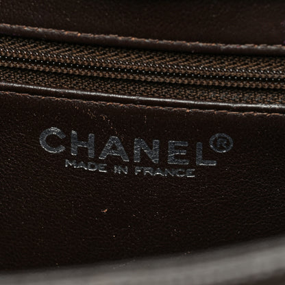 Chanel Caviar Quilted Medallion Tote Dark Brown 6 of 10