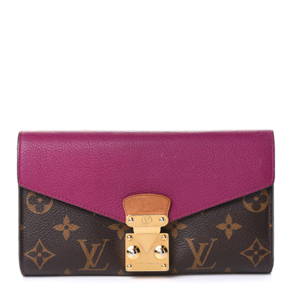 Louis Vuitton Monogram Pallas Wallet Grape 1 of 9