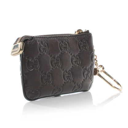 Gucci Guccissima Key Case Chocolate 3 of 8