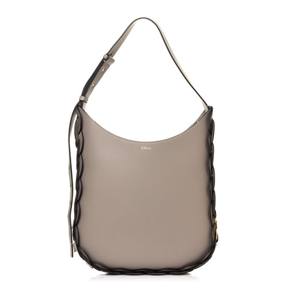 Chloe Small Grain Smooth Calfskin Medium Darryl Hobo Motty Grey 1 of 13
