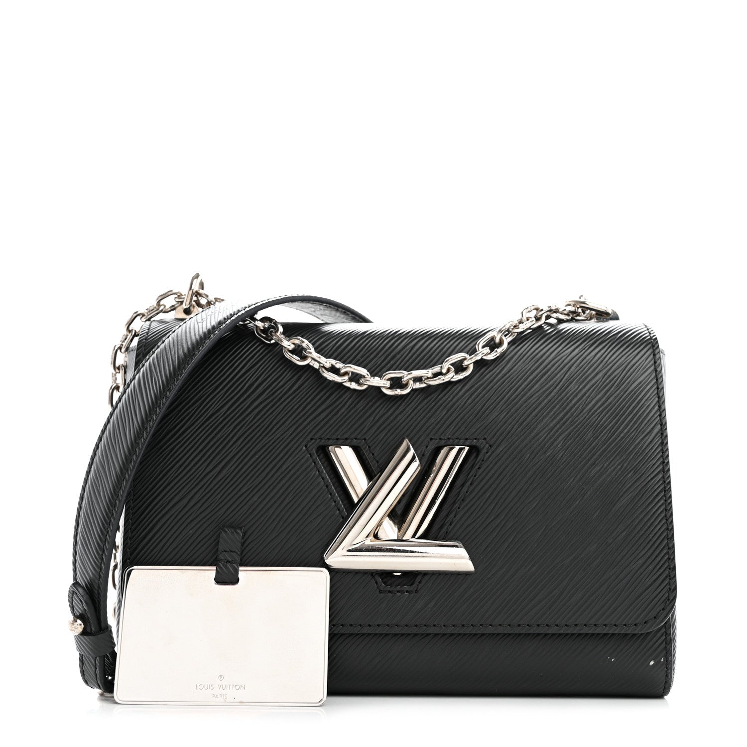 Chanel Lambskin CC Drawstring Bag Black 6 of 29