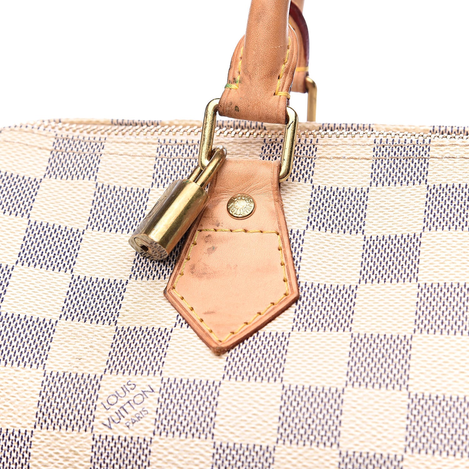 Louis Vuitton Damier Azur Speedy 30 14 of 19