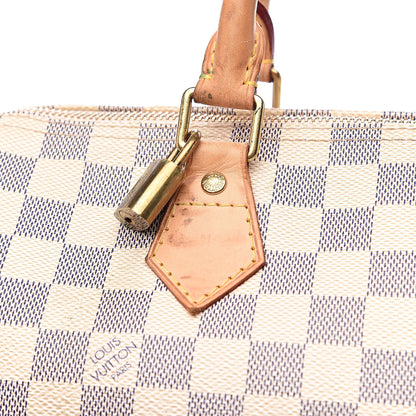 Louis Vuitton Damier Azur Speedy 30 14 of 19
