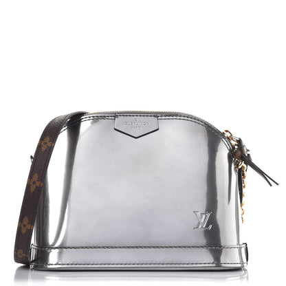Louis Vuitton Patent Monogram Miroir Mirror Mini Alma Gris Metal 1 of 7