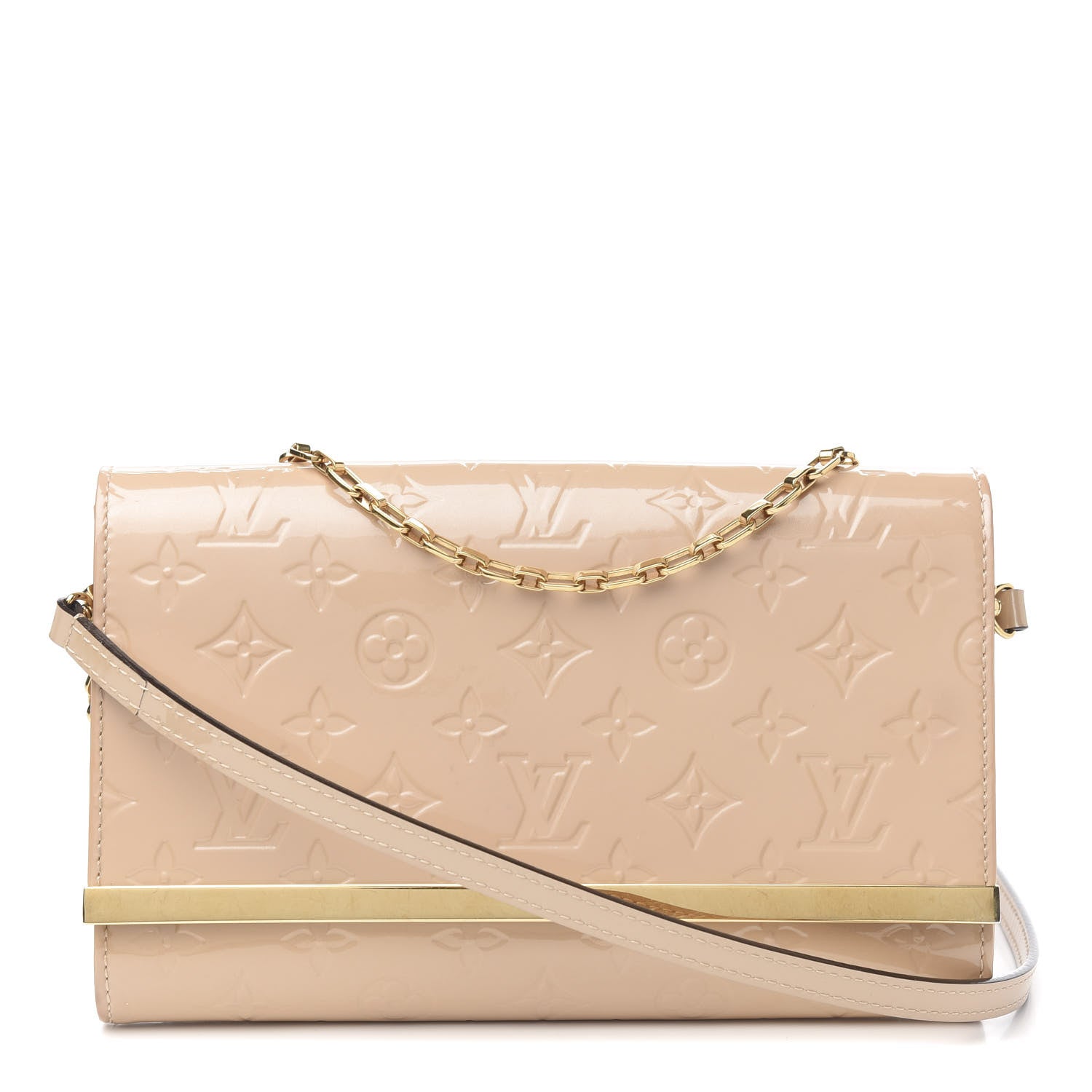 Louis Vuitton Vernis Ana Clutch Dune 1 of 10