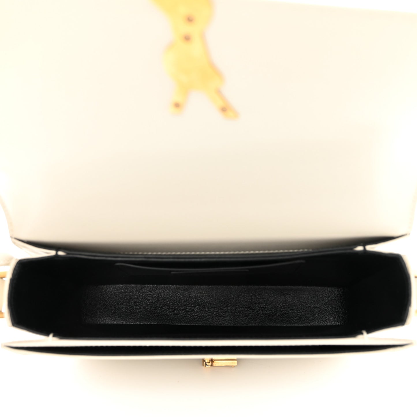 Box Calfskin Monogram Medium Solferino Satchel Crema Soft