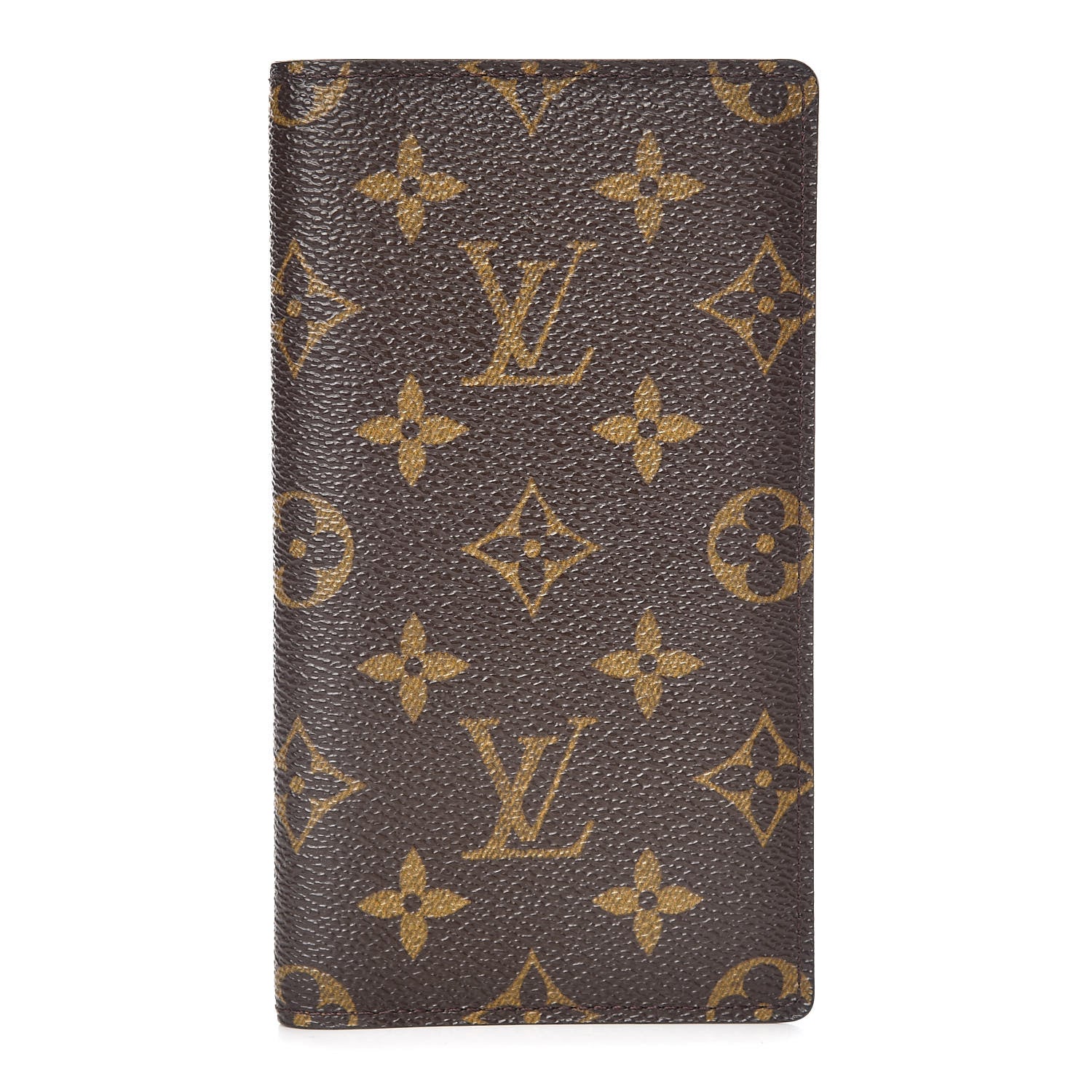 Louis Vuitton Monogram Checkbook Holder Case Wallet 1 of 8
