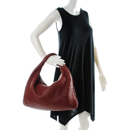 Bottega Veneta Nappa Intrecciato Large Veneta Hobo Brique 2 of 8