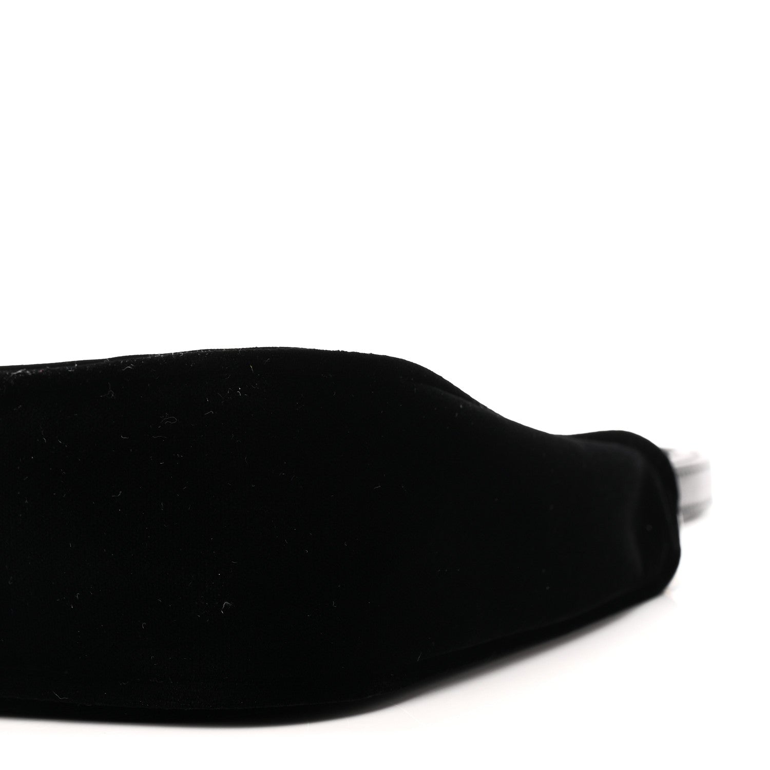 Prada Velvet Nappa Mini Re-Edition Shoulder Bag Black 9 of 9