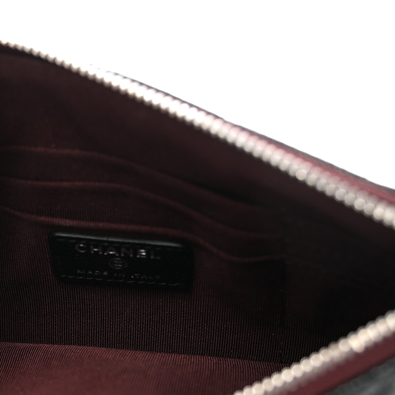 Chanel Caviar Quilted Cosmetic Case Black 5 of 8