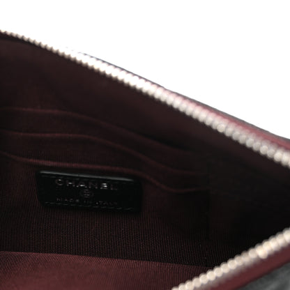 Chanel Caviar Quilted Cosmetic Case Black 5 of 8