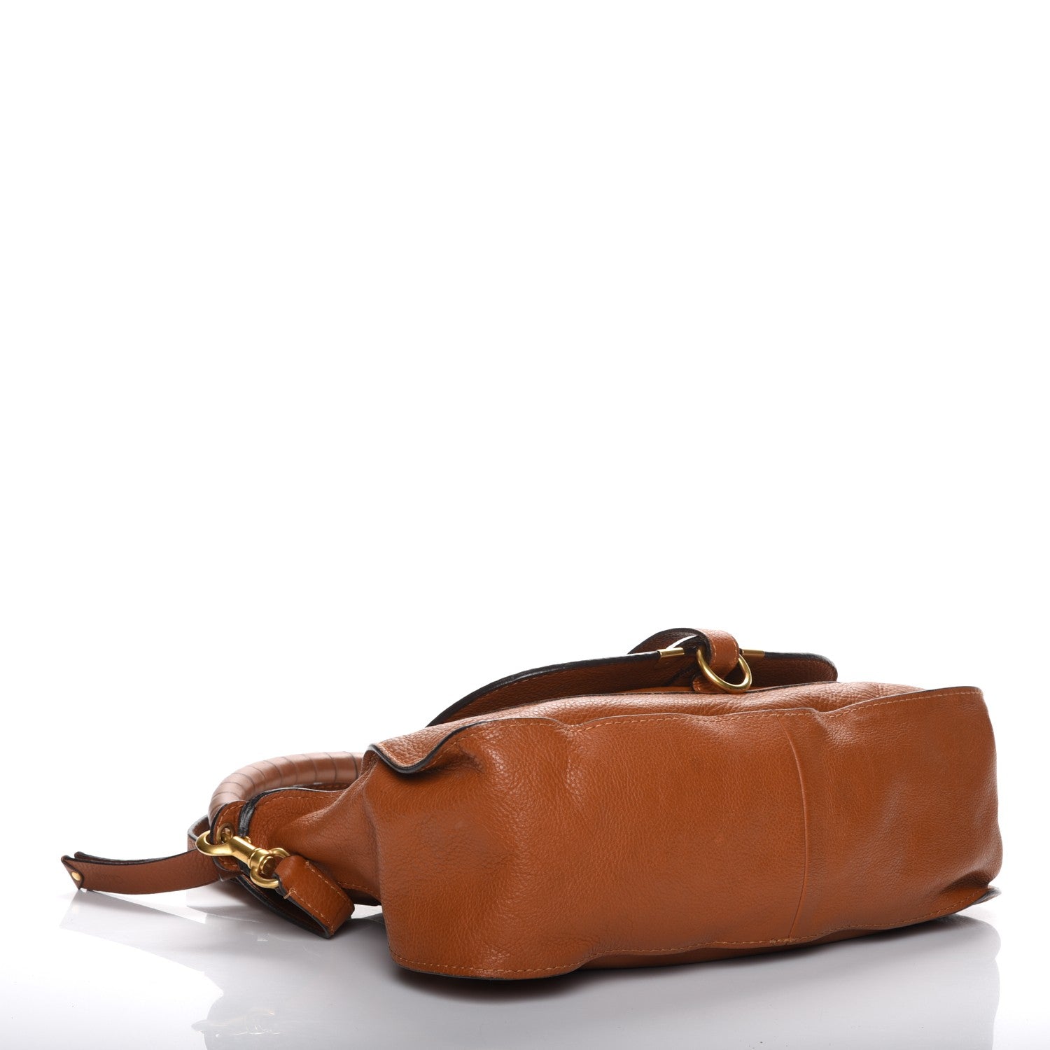 Chloe Calfskin Medium Marcie Satchel Tan 5 of 11
