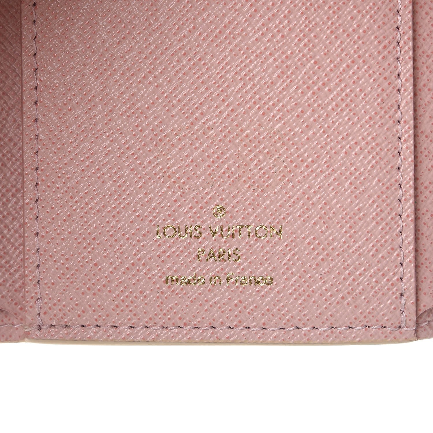 Louis Vuitton Damier Azur Victorine Wallet Rose Ballerine 7 of 10