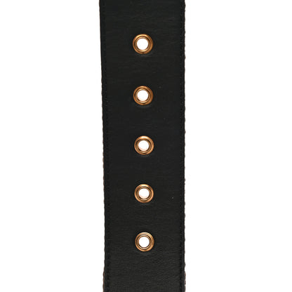 Fendi Ribbon Vitello Century FF 1974 Belt 110 44 Fango Moro 10 of 12