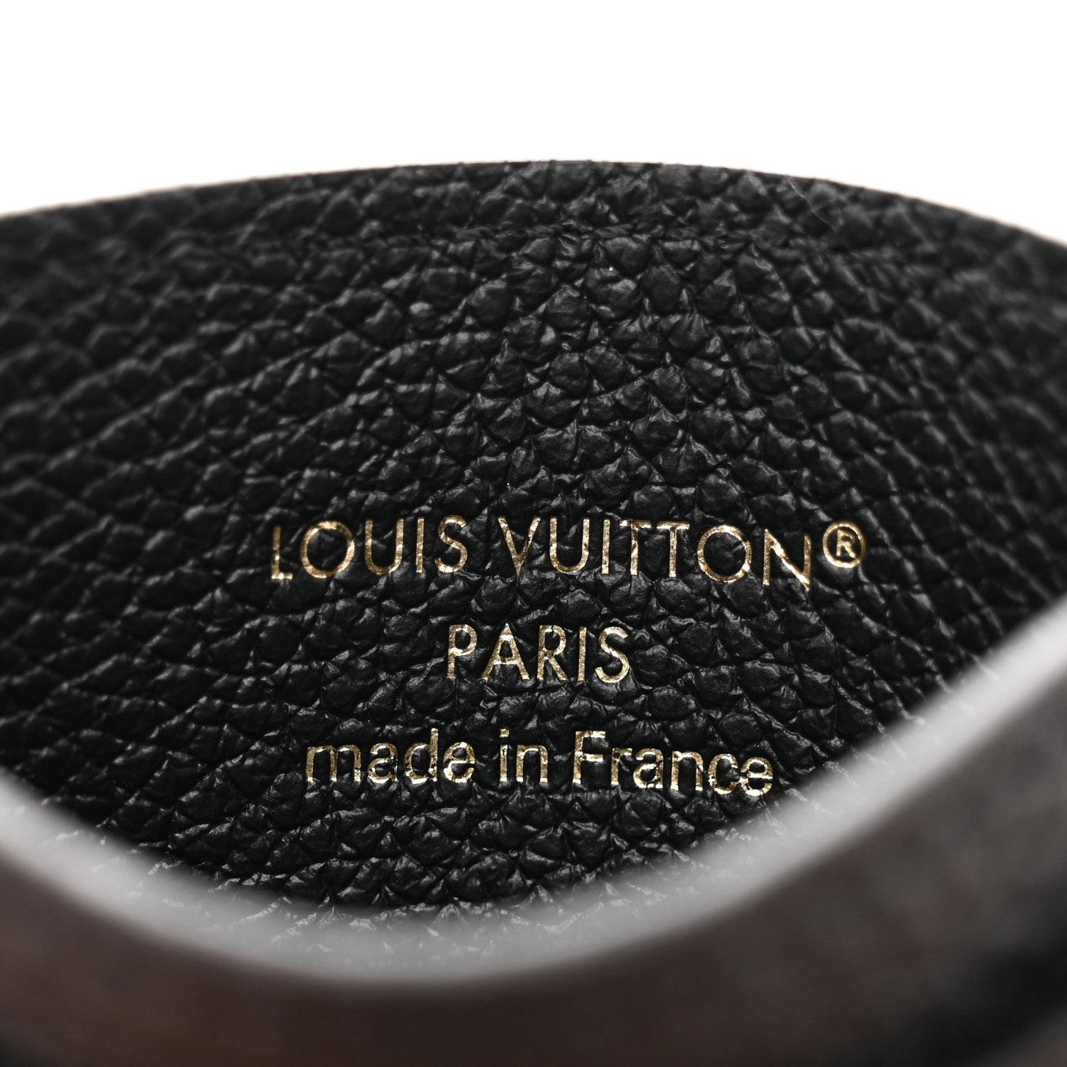 Louis Vuitton Empreinte Monogram LV Charms Card Holder Black 6 of 7