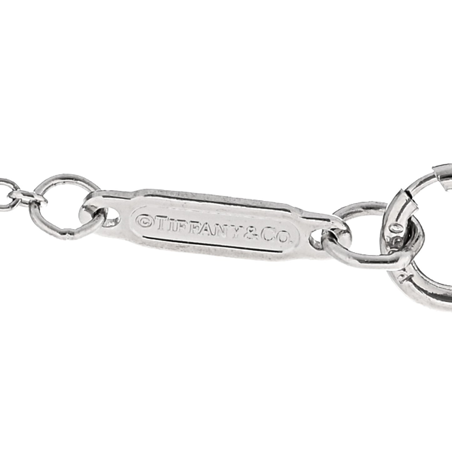 Platinum Diamond Extra Mini Heart Pendant Necklace