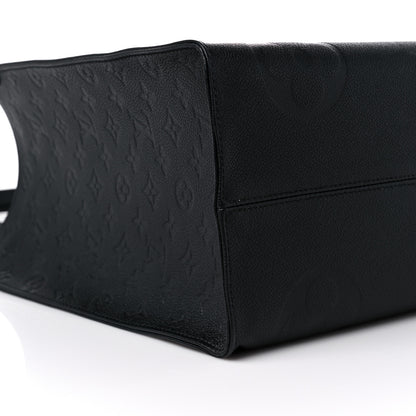 Louis Vuitton Empreinte Monogram Giant Onthego GM Black 7 of 8