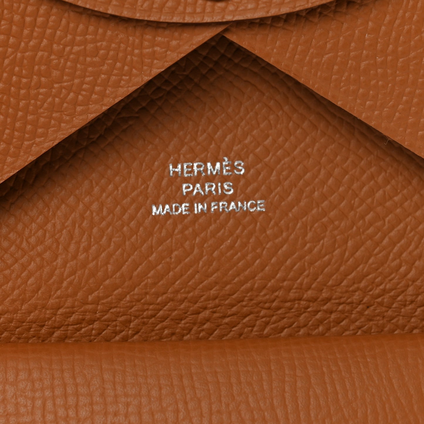 Epsom Calvi Duo Card Case Gold