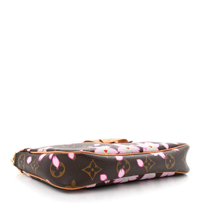 Louis Vuitton Monogram Cherry Blossom Pochette Accessories Brown 4 of 10