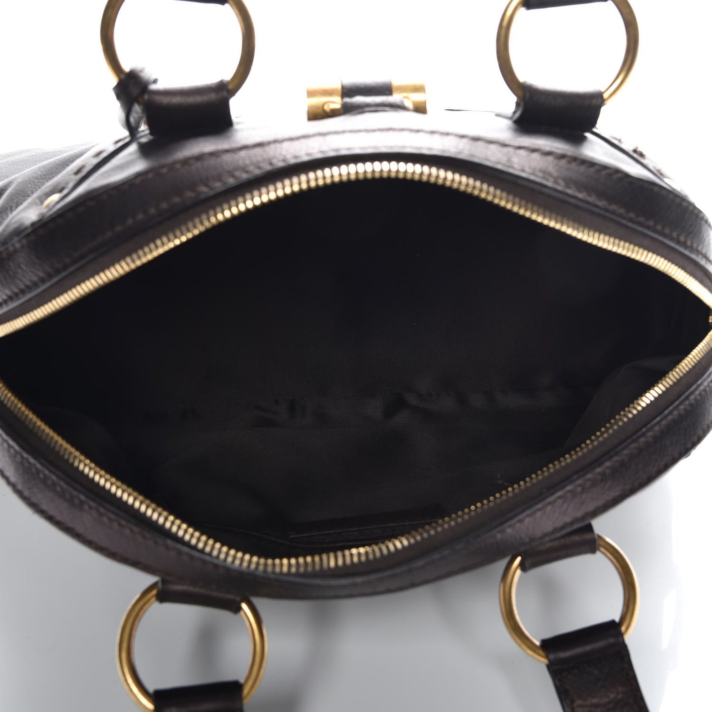 Calfskin Medium Muse Dark Brown