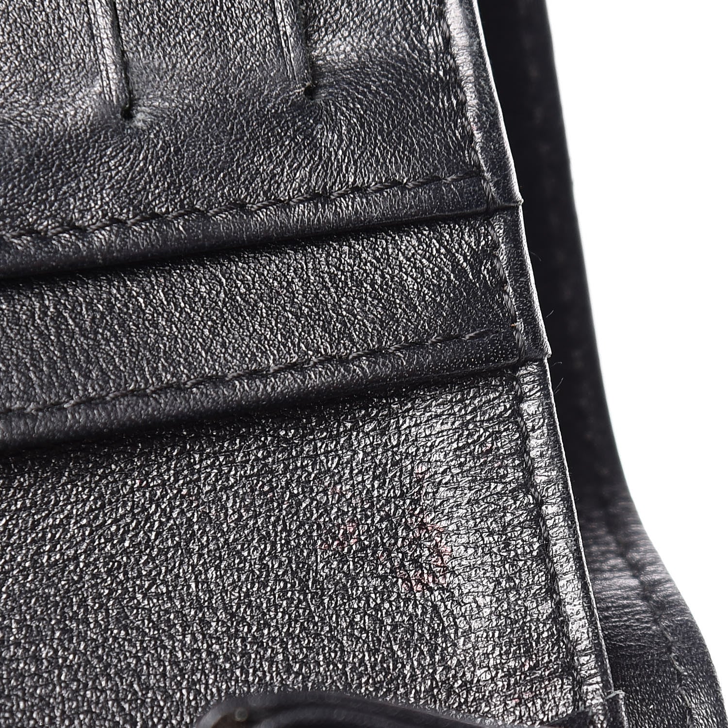 Chanel Patent Quilted Yen Wallet Black 15 of 16