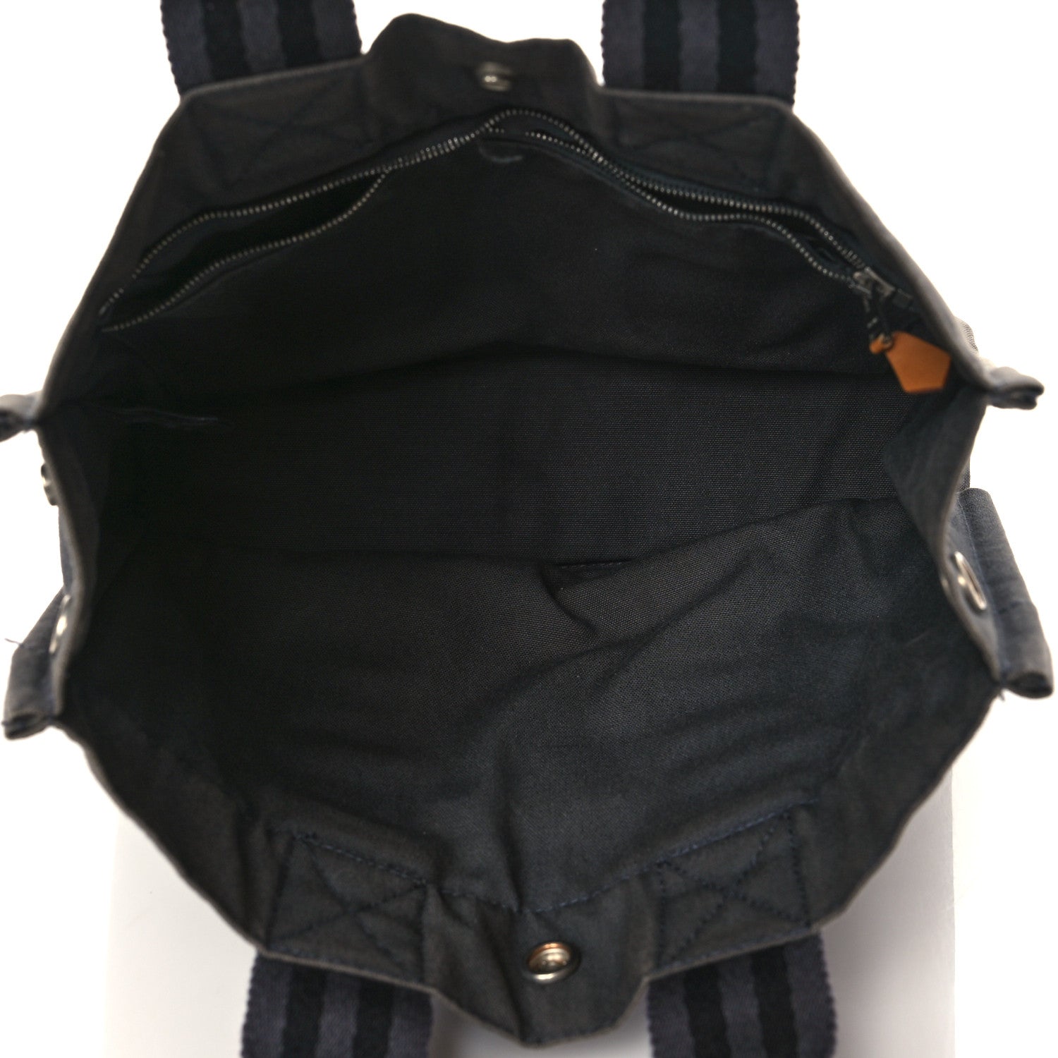 Hermes Canvas Fourre Tout PM Dark Grey 5 of 10