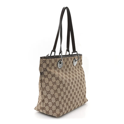 Gucci Monogram Eclipse Tote Brown 3 of 10