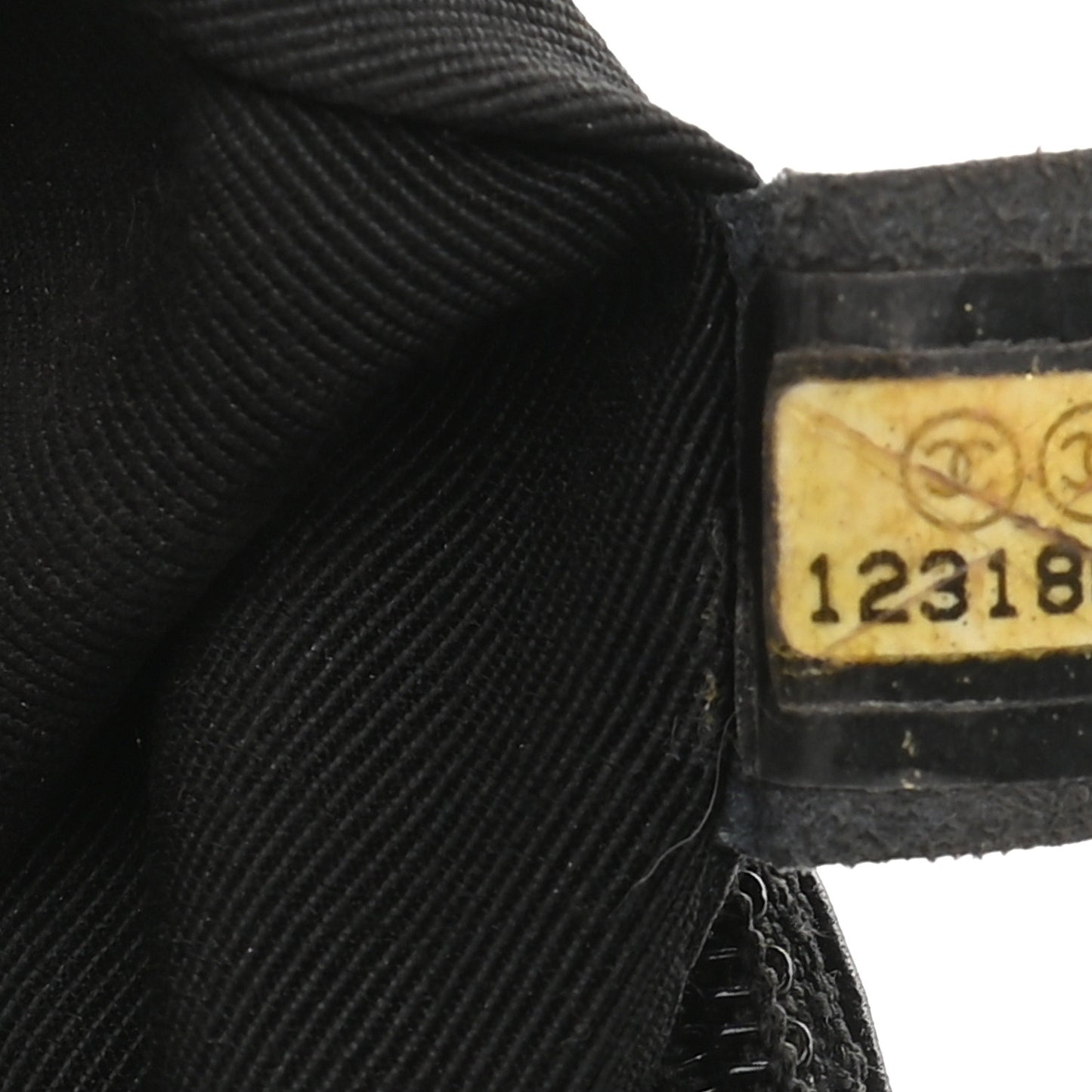 Caviar Half Moon Wallet On Chain WOC Black