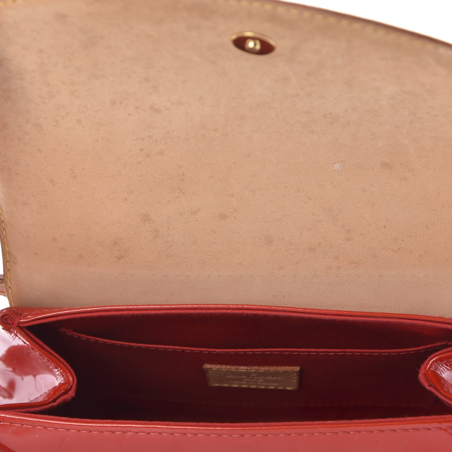 Louis Vuitton Vernis Biscayne Bay PM Rouge 13 of 17