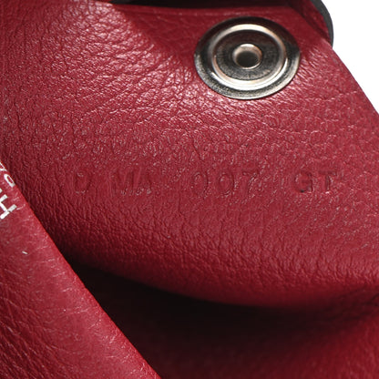 Hermes Evercolor Calvi Card Case Rouge Grenat 7 of 8