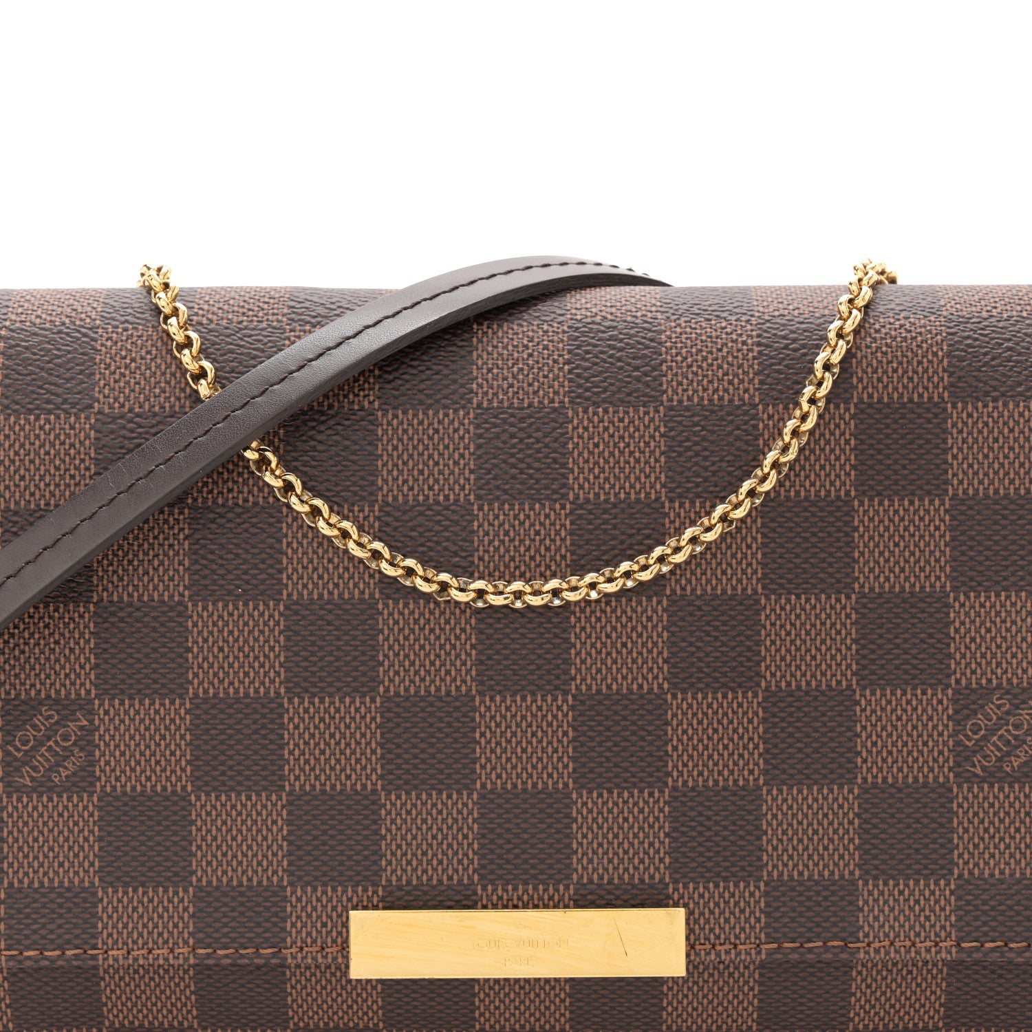 Louis Vuitton Damier Ebene Favorite MM 8 of 12