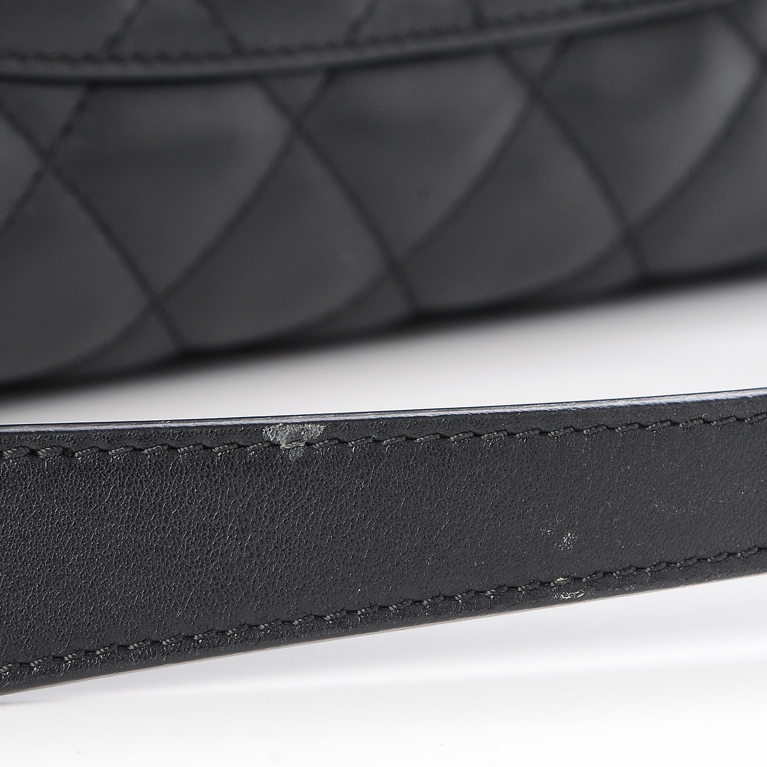Chanel Calfskin Quilted Large Shopping Tote Black 9 of 9
