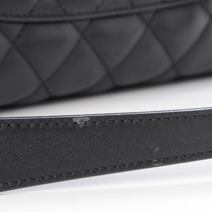Chanel Calfskin Quilted Large Shopping Tote Black 9 of 9