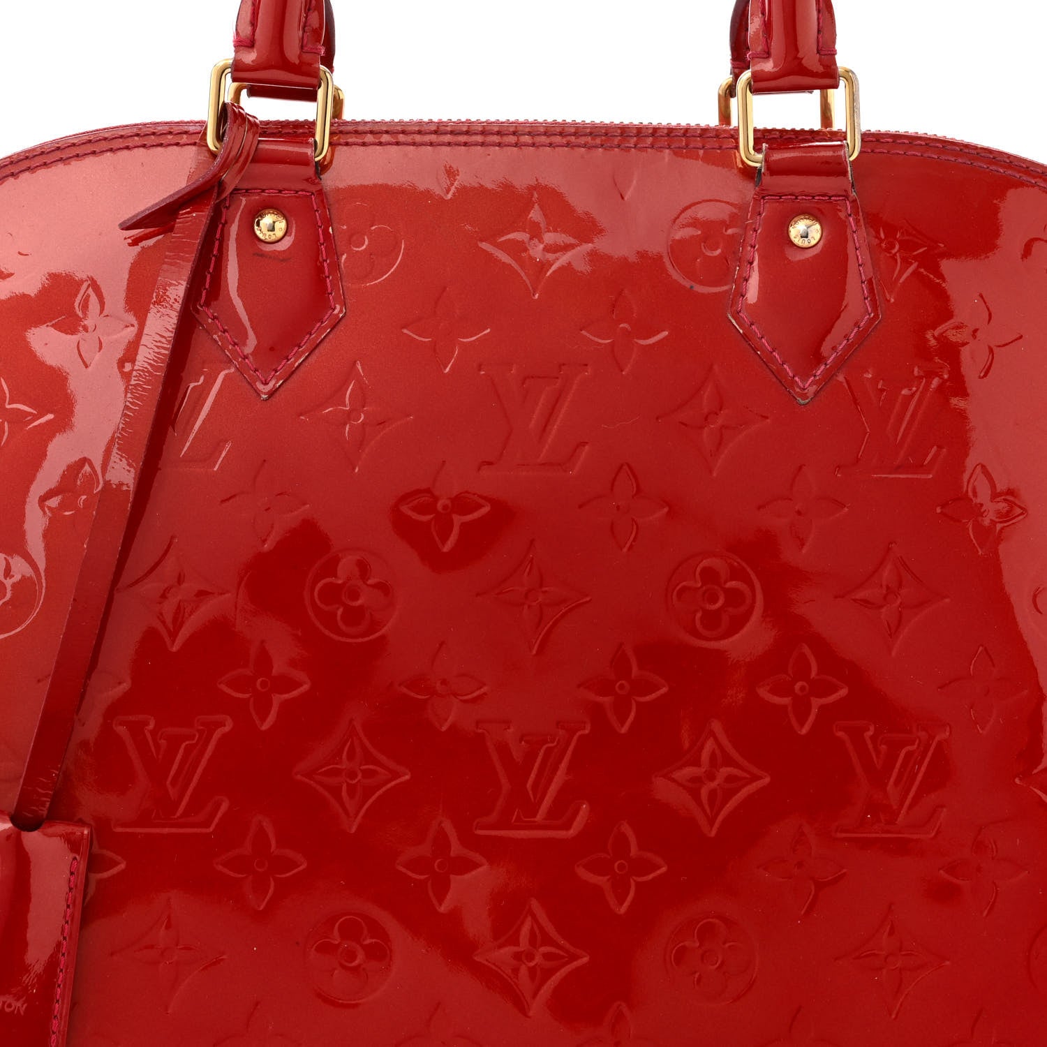 Louis Vuitton Vernis Alma GM Rose Indien 8 of 18