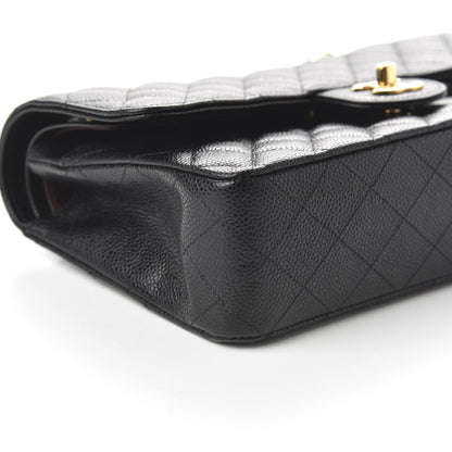Chanel Caviar Quilted Medium Double Flap Black 6 of 11