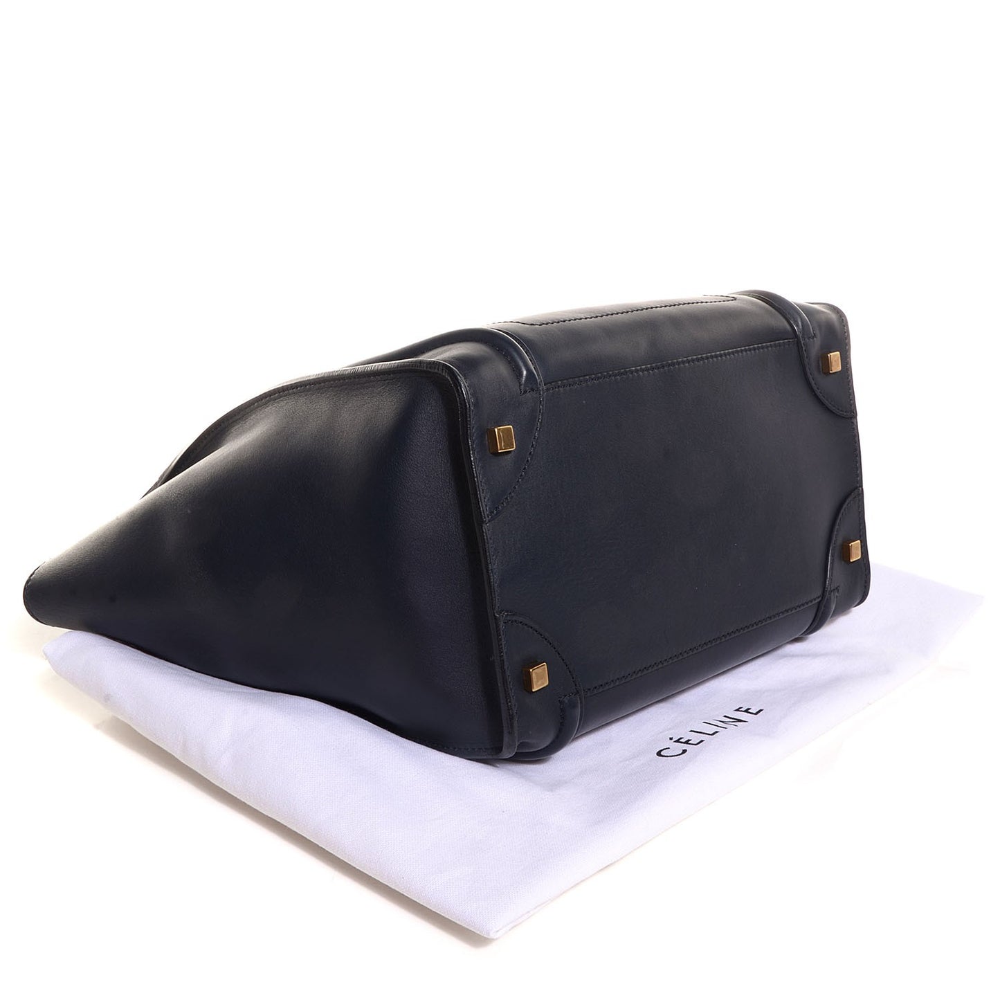 Smooth Calfskin Mini Luggage Navy