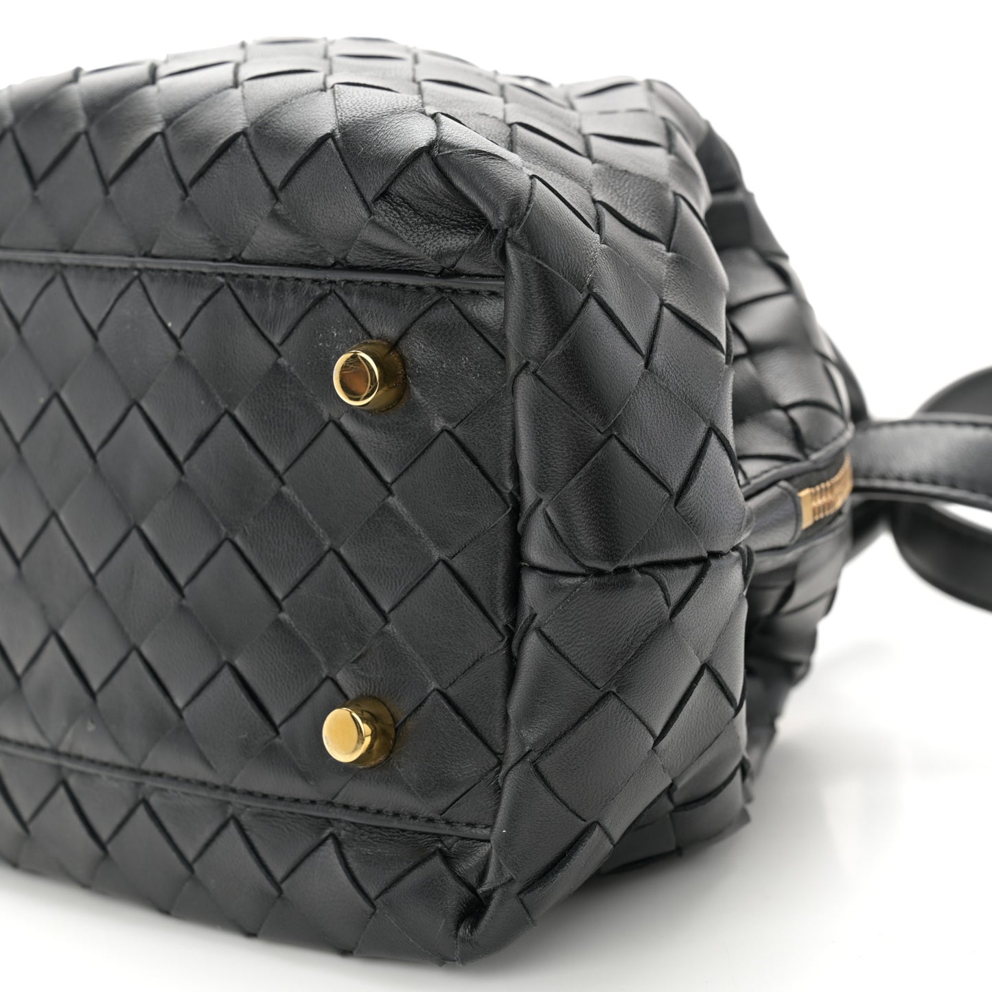 Nappa Intrecciato Bauletto Black