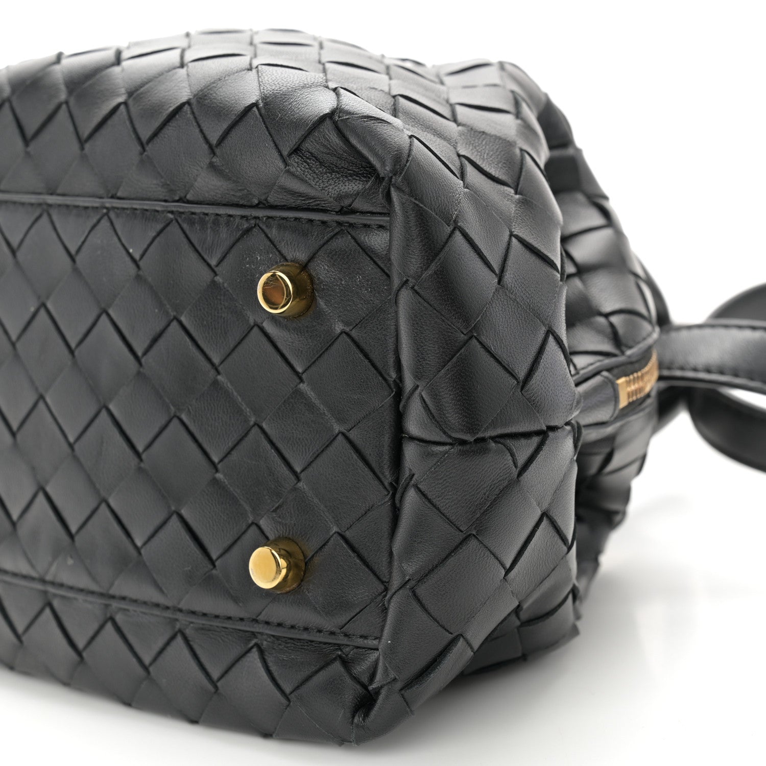 Bottega Veneta Nappa Intrecciato Bauletto Black 9 of 10