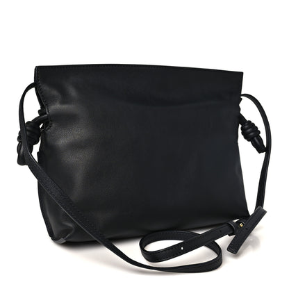 Loewe Calfskin Mini Flamenco Knot Clutch Black 2 of 9
