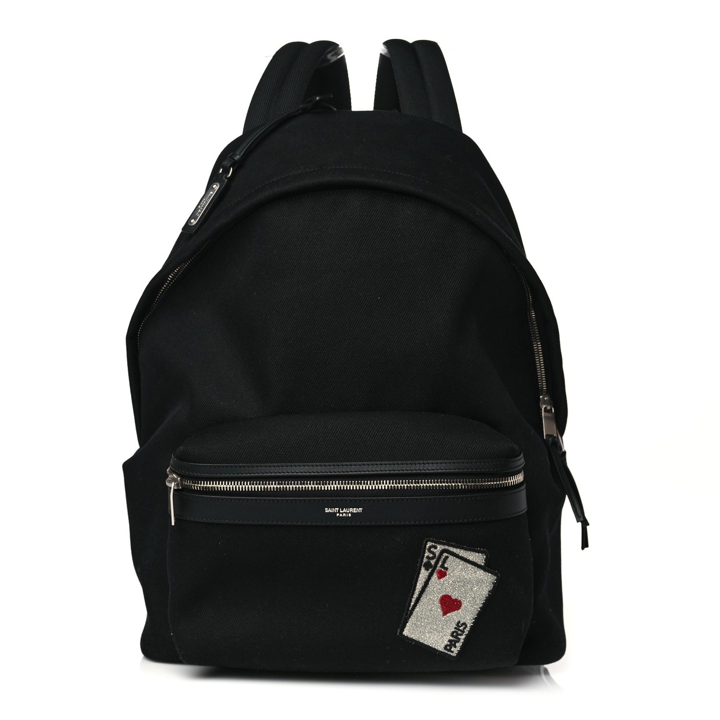 Canvas SL Playing Cards City Backpack Black