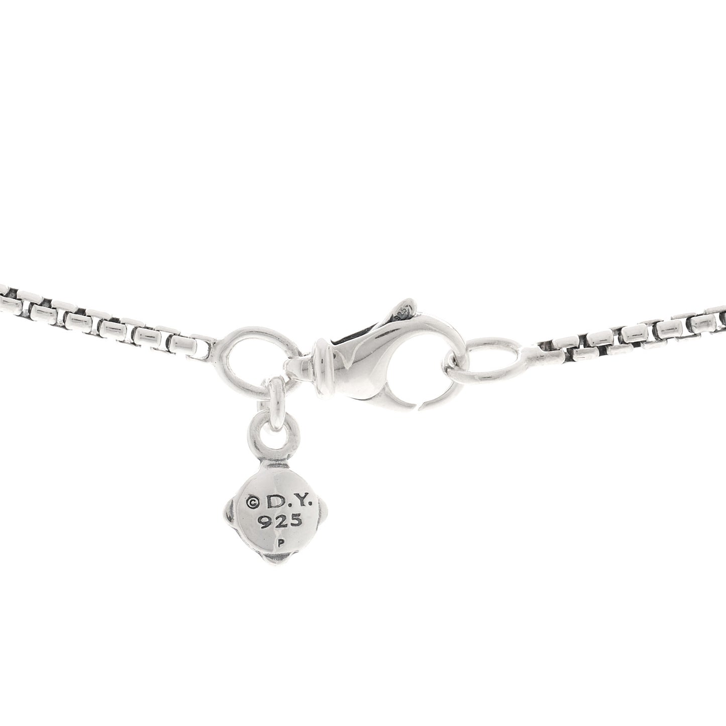 Sterling Silver Diamond Petite X Lariat Necklace