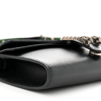 Gucci Dollar Calfskin Web Small Dionysus Crossbody Bag Black 9 of 12