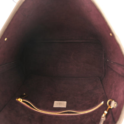 Louis Vuitton Empreinte Monogram Giant Neverfull MM Tourterelle 6 of 10