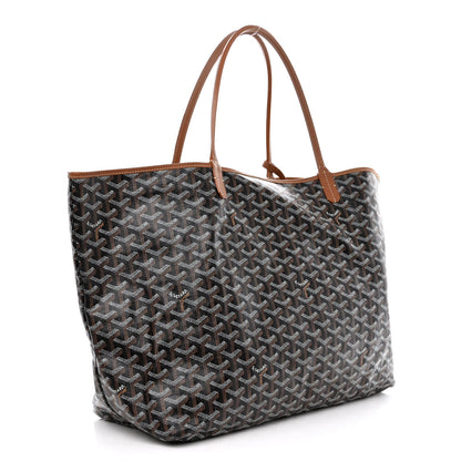 Goyard Goyardine Saint Louis GM Black Gold 4 of 17